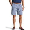 image:imageCOOFANDY Mens Casual Shorts Pleated Front 9 Linen Textured Dress ShortsLight Blue
