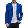 image:imageCOOFANDY Mens Causal Blazer Two Button Suit Jackets Lightweight Slim Fit Sports CoatsRoyal Blue