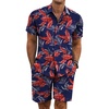 Leaves-navy Blue