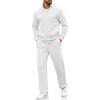 image:imageCOOFANDY Mens Sweatsuits 2 Piece Set Quarter Zip Pullover with Wide Leg Sweatpants Matching TracksuitWhite
