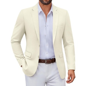 image:imageCOOFANDY Mens Casual Blazer Lightweight Sport Coats Two Buttons Slim Fit Suit Jacket for Business Wedding DressBeige