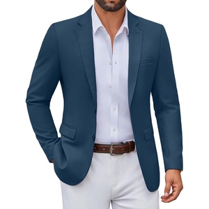 image:imageCOOFANDY Mens Casual Blazer Lightweight Sport Coats Two Buttons Slim Fit Suit Jacket for Business Wedding DressBlue
