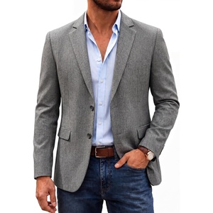 image:imageCOOFANDY Mens Casual Blazer Lightweight Unlined Sport Coat Regular Fit Two Button Suit JacketGray