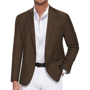 image:imageCOOFANDY Mens Casual Blazer One Button Sport Coat Slim Fit Lightweight Suit Blazer JacketBrown