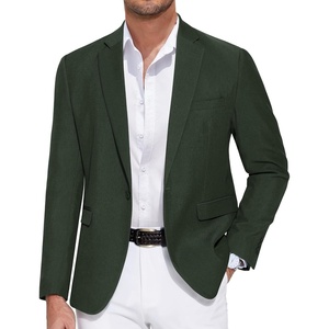 image:imageCOOFANDY Mens Casual Blazer One Button Sport Coat Slim Fit Lightweight Suit Blazer JacketDeep Green