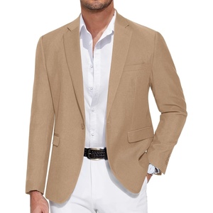 image:imageCOOFANDY Mens Casual Blazer One Button Sport Coat Slim Fit Lightweight Suit Blazer JacketKhaki