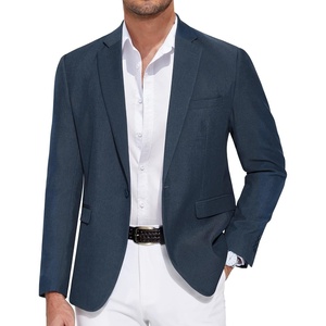 image:imageCOOFANDY Mens Casual Blazer One Button Sport Coat Slim Fit Lightweight Suit Blazer JacketNavy Blue