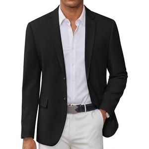 image:imageCOOFANDY Mens Casual Blazer Slim Fit Two Button Lightweight Sport Coats Business Suit JacketBlack