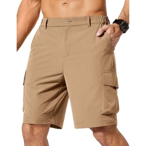 image:imageCOOFANDY Mens Casual Shorts 9 Lightweight Cargo Shorts for Golf Hiking Work Fishing with 5 PocketsKhaki