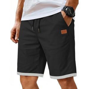 image:imageCOOFANDY Mens Casual Shorts Cotton Elastic Waist Drawstring Shorts Lightweight Summer Beach ShortsApat2
