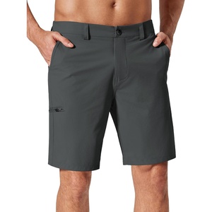 image:imageCOOFANDY Mens Golf Shorts 9 Quick Dry Stretch Dress Shorts with 6 Pockets Lightweight Casual Hiking ShortsDark Grey