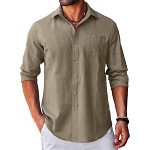 image:imageCOOFANDY Mens Long Sleeve Button Down Shirt Casual Untucked RegularFit Oxford Dress Shirts