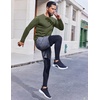 image:imageCOOFANDY Long Sleeve Shirts for Men Moisture Wicking Activewear TShirts Workout Running ShirtsArmy Green
