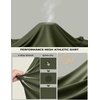 image:imageCOOFANDY Long Sleeve Shirts for Men Moisture Wicking Activewear TShirts Workout Running ShirtsArmy Green