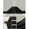 image:imageCOOFANDY Long Sleeve Shirts for Men Moisture Wicking Activewear TShirts Workout Running ShirtsBlack