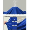 image:imageCOOFANDY Long Sleeve Shirts for Men Moisture Wicking Activewear TShirts Workout Running ShirtsDark Blue
