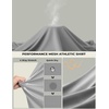 image:imageCOOFANDY Long Sleeve Shirts for Men Moisture Wicking Activewear TShirts Workout Running ShirtsLight Grey