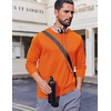 image:imageCOOFANDY Long Sleeve Shirts for Men Moisture Wicking Activewear TShirts Workout Running ShirtsOrange