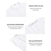 image:imageCOOFANDY Mens 2 Piece Cotton Sets Casual Short Sleeve Henley Shirts and Beach Pants with Pockets Summer Vacation OutfitsAwhite
