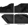 image:imageCOOFANDY Mens 2 Piece Linen Suits Set Casual Lightweight Linen Suit Blazer Jacket and PantsBlack