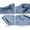 image:imageCOOFANDY Mens 2 Piece Linen Suits Set Casual Lightweight Linen Suit Blazer Jacket and PantsLight Blue
