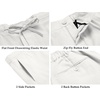 image:imageCOOFANDY Mens 2 Piece Linen Suits Set Casual Lightweight Linen Suit Blazer Jacket and PantsWhite