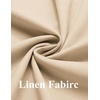 image:imageCOOFANDY Mens 2 Piece Linen Suits Set Regular Fit Casual Linen Lightweight Suit Summer Beach WeddingKhaki