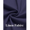 image:imageCOOFANDY Mens 2 Piece Linen Suits Set Regular Fit Casual Linen Lightweight Suit Summer Beach WeddingNavy Blue