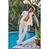 image:imageCOOFANDY Mens 2 Piece Outfit Casual Short Sleeve Button Down Shirt Beach Summer Loose Pant SetsBeige
