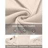 image:imageCOOFANDY Mens 2 Piece Outfits Casual Long Sleeve Button Down Shirt and Pants Sets Loungewear Streetwear Walking Suits