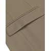image:imageCOOFANDY Mens 2 Piece Suits Classic Fit 2 Button Dress Suits Tuxedo Jacket Blazer for Wedding Business Dinner PromDark Khaki