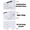 image:imageCOOFANDY Mens 2 Piece Suits Classic Fit 2 Button Dress Suits Tuxedo Jacket Blazer for Wedding Business Dinner PromWhite