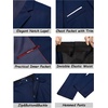 image:imageCOOFANDY Mens 2 Piece Wedding Suit Slim Fit Dress Suits 2 Button Blazer Jacket Pant for Business Dinner Party Prom