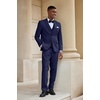 image:imageCOOFANDY Mens 3 Piece Linen Suits Casual Lightweight Blazer Jackets Vest Pants Set for Wedding Business PromDark Blue