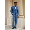 image:imageCOOFANDY Mens 3 Piece Linen Suits Casual Lightweight Blazer Jackets Vest Pants Set for Wedding Business PromNavy Blue