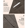 image:imageCOOFANDY Mens Blazer Casual Sport Coats Slim Fit One Button Suit Jacket Lightweight Sports JacketBrown