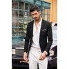 image:imageCOOFANDY Mens Blazer Casual Sport Coats Slim Fit One Button Suit Jacket Lightweight Sports JacketDark Black
