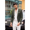 image:imageCOOFANDY Mens Blazer Casual Sport Coats Slim Fit One Button Suit Jacket Lightweight Sports JacketDark Green