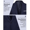 image:imageCOOFANDY Mens Blazer Casual Sport Coats Slim Fit One Button Suit Jacket Lightweight Sports JacketNavy Blue