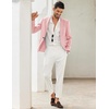 image:imageCOOFANDY Mens Blazer Casual Sport Coats Slim Fit One Button Suit Jacket Lightweight Sports JacketPink