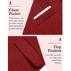 image:imageCOOFANDY Mens Blazer Casual Sport Coats Slim Fit One Button Suit Jacket Lightweight Sports JacketWine Red