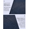 image:imageCOOFANDY Mens Blazer Casual Two Buttons Sport Coats Lightweight Suit JacketAnavy Blue