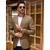 image:imageCOOFANDY Mens Blazer Casual Two Buttons Sport Coats Lightweight Suit JacketCamel