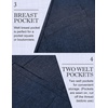 image:imageCOOFANDY Mens Blazer Casual Two Buttons Sport Coats Lightweight Suit JacketNavy Blue