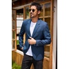 image:imageCOOFANDY Mens Blazer Casual Two Buttons Sport Coats Lightweight Suit JacketRoyal Blue