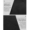 image:imageCOOFANDY Mens Blazer Casual Two Buttons Sport Coats Lightweight Suit JacketSolid Color Blazer  Black