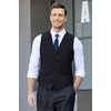image:imageCOOFANDY Mens Business Suit Vest Casual Dress Vest Slim Fit Formal WaistcoatBlack