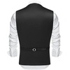 image:imageCOOFANDY Mens Business Suit Vest Casual Dress Vest Slim Fit Formal WaistcoatBlack