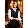 image:imageCOOFANDY Mens Business Suit Vest Casual Dress Vest Slim Fit Formal WaistcoatBlack