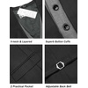 image:imageCOOFANDY Mens Business Suit Vest Layered Plaid Dress Vest Waistcoat for WeddingParty